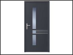 Drzwi wejściowe aluminiowe